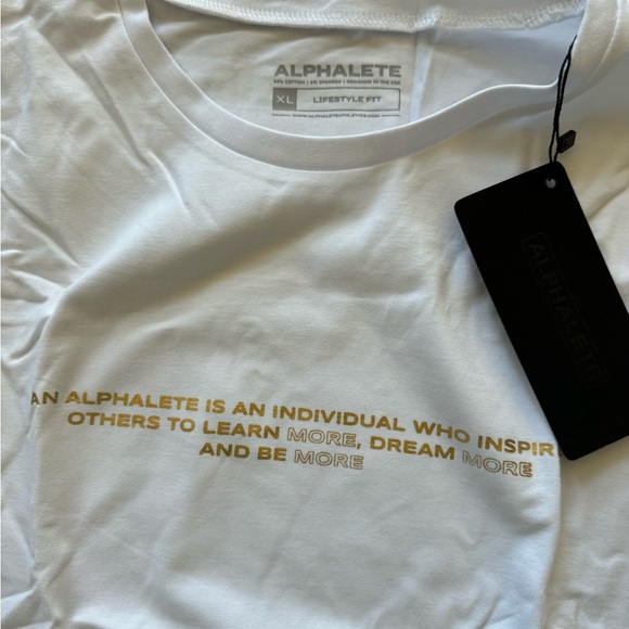 Alphalete oversized legacy long sleeve crop top - Picture 2 of 7